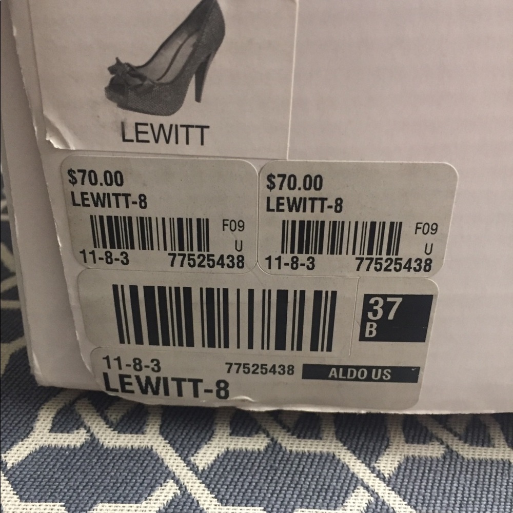 Women’s aldo shoes heels size 37 - Picture 7 of 7